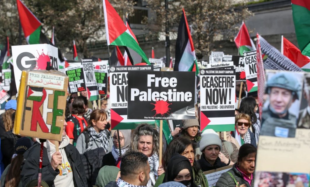 Ratusan Pro Palestina Demo di Chicago, Jelang Konvensi Partai Demokrat