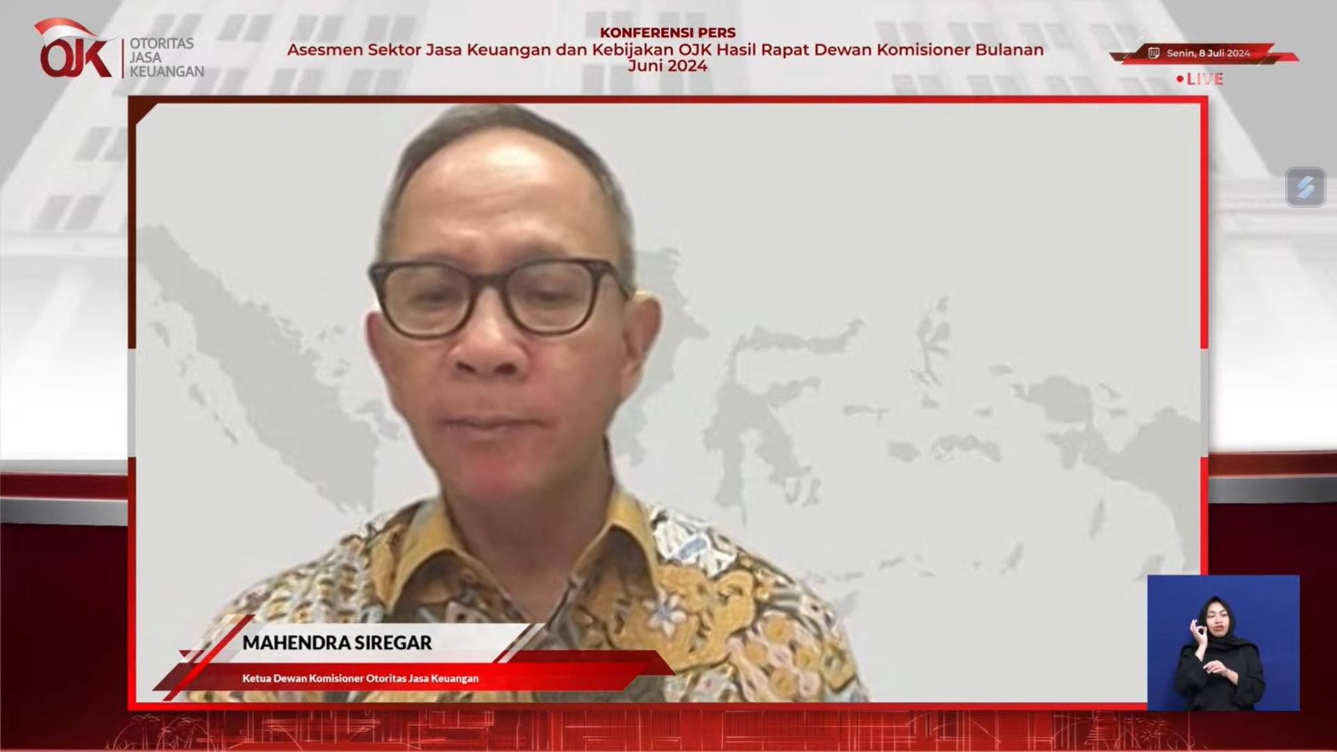 OJK Pertimbangkan Usulan Jokowi tentang Perpanjangan Restrukturisasi Kredit Covid-19