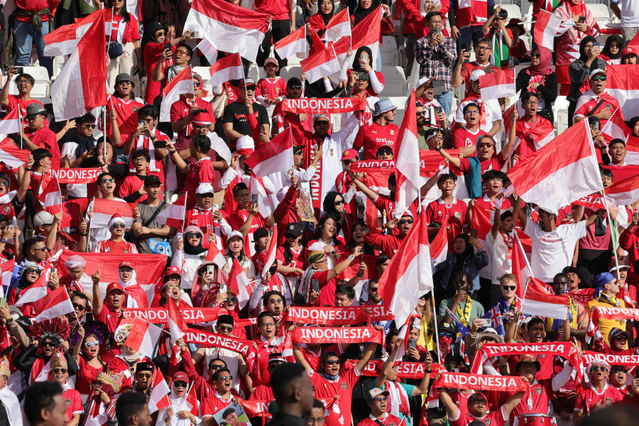 Babak Pertama, Indonesia vs Australia Bermain Tanpa Gol